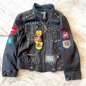 Double D Ranch Leather Jacket